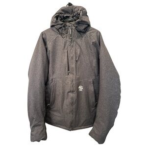 LOKI Men's Glacier Parka Packable Face Shield Built in Mittins MSRP $389